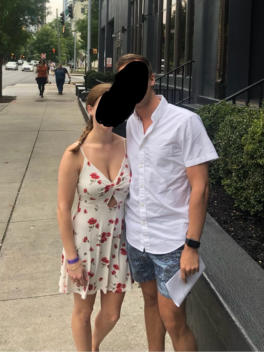 Cut out summer dress